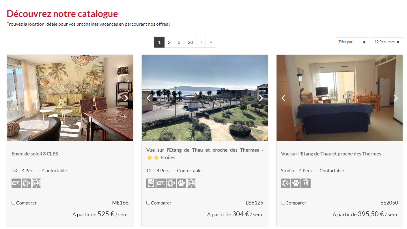 locations  Balaruc-les-Bains